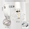 Gullspang Wandlamp Wit, 1-licht