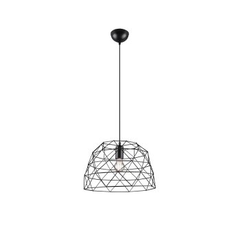 Reality Haval Hanglamp Zwart, 1-licht