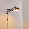 Lasano Wandlamp Zwart, 1-licht