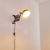 Lasano Wandlamp Zwart, 1-licht