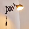 Lasano Wandlamp Zwart, 1-licht