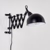 Lasano Wandlamp Zwart, 1-licht