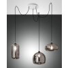 Fabas Luce Fiona Hanglampen Wit, 3-lichts