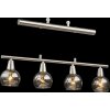 Globo ROMAN Hanger LED Nikkel mat, 4-lichts