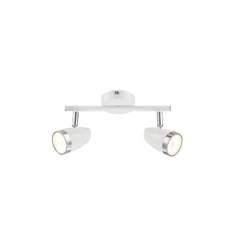 Globo MINOU Plafond spot LED Wit, 2-lichts