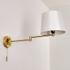 Neuville Wandlamp Messing, 1-licht