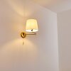 Neuville Wandlamp Messing, 1-licht