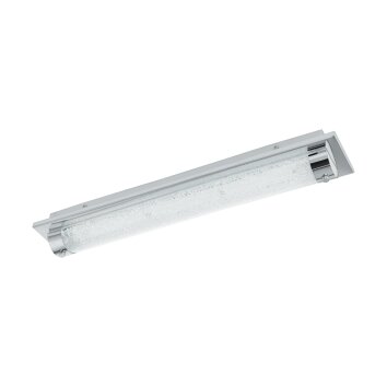 Eglo TOLORICO Plafondlamp LED Chroom, Kristaloptiek, 1-licht