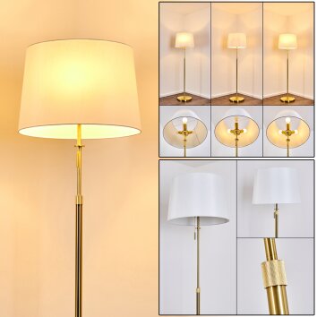 Neuville Staande lamp Goud, 3-lichts