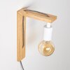 Canoe Muurlamp Hout licht, 1-licht