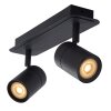 Lucide LENNERT Plafond spot LED Zwart, 2-lichts