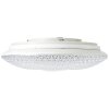 Brilliant Lucian Plafondlamp LED Wit, 1-licht, Afstandsbediening, Kleurwisselaar