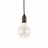 Ideallux EDISON Hanger Zwart, 1-licht