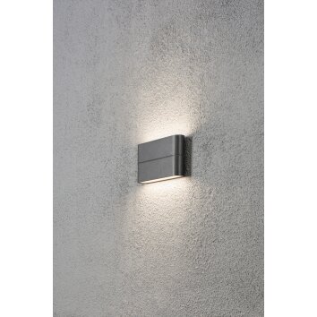 Konstsmide Chieri Muurlamp LED Antraciet, 2-lichts