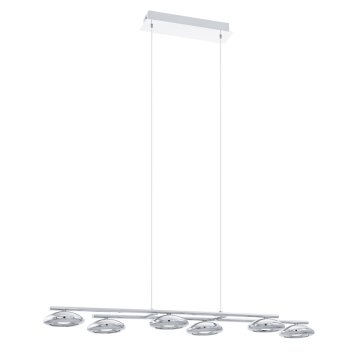 Eglo TARUGA Hanger LED Chroom, 6-lichts