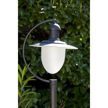 Lucide Aruba Buiten staande lamp Zwart, Wit, 1-licht