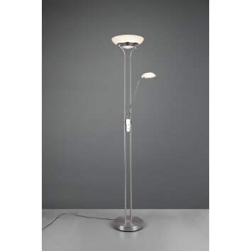 Reality Orson Staande lamp LED Nikkel mat, 2-lichts