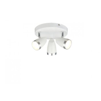 Globo MINOU Plafond spot LED Wit, 3-lichts