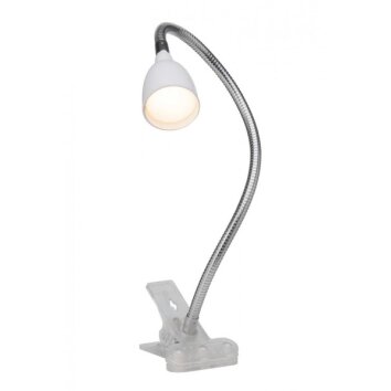 Brilliant Anthony Bureauklem licht LED Wit, 1-licht