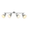 Globo Gerda Plafond straler Grijs, 4-lichts