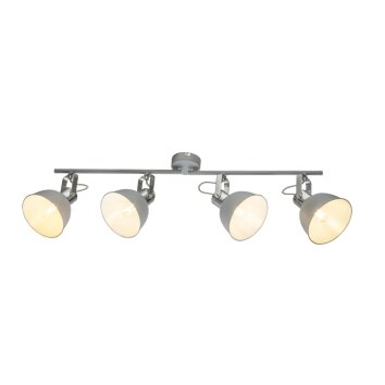 Globo Gerda Plafond straler Grijs, 4-lichts