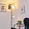 Cazis Staande lamp LED Nikkel mat, 3-lichts