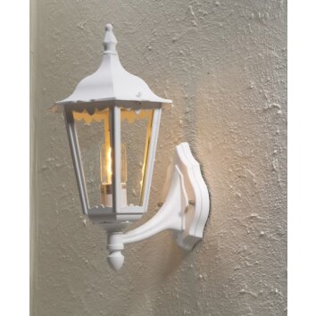 Konstsmide Firenze Muurlamp Wit, 1-licht