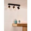 Lucide LENNERT Plafond spot LED Zwart, 3-lichts