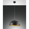 Fabas Luce DINGLE Hanger Goud, Zwart, 1-licht