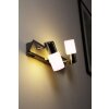 Trio CLAPTON Muurlamp LED Aluminium, Chroom, roestvrij staal, 2-lichts