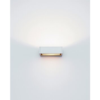 Serien Lighting SML WALL S HAL Muurlamp Zilver, 1-licht