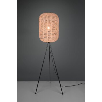 Trio Runa Staande lamp Zwart, 1-licht