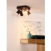 Lucide LENNERT Plafond spot LED Zwart, 4-lichts