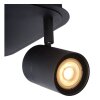 Lucide LENNERT Plafond spot LED Zwart, 4-lichts