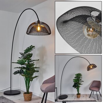 Pralo Staande lamp Zwart, 1-licht