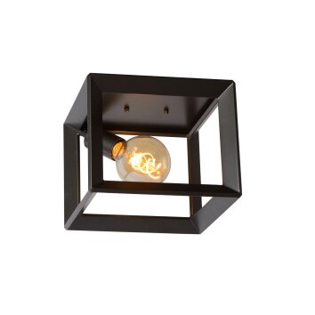 Lucide THOR Plafondlamp Grijs, 1-licht