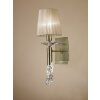 Mantra TIFFANY Muurlamp Bruin, 1-licht