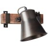 Brilliant Plow Spotlamp Zwart, 1-licht