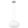 Eglo OPTICA Hanglamp Nikkel mat, 2-lichts