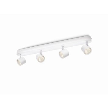 Philips STAR Opbouwspot LED Wit, 4-lichts