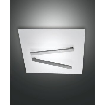 Fabas Luce Agia Plafondlamp LED Wit, 1-licht