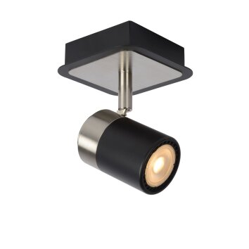 Lucide LENNERT Plafondlamp LED Zwart, 1-licht