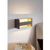 EGLO FELONICHE Wandlamp LED Goud, Zwart, 1-licht