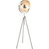 Globo NOSY Staande lamp Nikkel mat, 1-licht