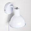 Caney Muurlamp Wit, 1-licht