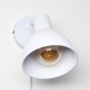 Caney Muurlamp Wit, 1-licht