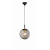 Fischer & Honsel living Dini Hanglamp Zwart, 1-licht