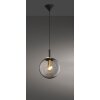 Fischer & Honsel living Dini Hanglamp Zwart, 1-licht