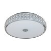 Eglo CARDILLIO Plafondlamp LED Chroom, Kristaloptiek, 1-licht