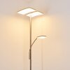 Thyolo Uplighter LED Staal geborsteld, 2-lichts